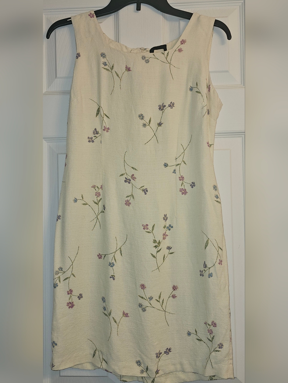 Teddi Floral Vintage Y2K Mini Dress butter yellow Size 8